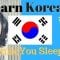 Learn Korean while you Sleep // 100 BASIC Phrases & Words \ Subtitles
