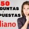 150 Preguntas y Respuestas Más Comunes en Italiano 🙋Aprende Italiano Práctico ???🤔???