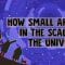 How small are we in the scale of the universe? – Alex Hofeldt