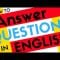 Over 200 ANSWERS to Common English Questions ||| Learn English Easy Conversation