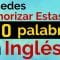 APRENDE Las 500 Palabras Más Usadas en Inglés ||| ¿Puedes Memorizarlas?