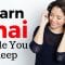 Learn Thai While You Sleep 馃榾 Most Important Thai Phrases and Words 馃榾 English/Thai (8 Hours)