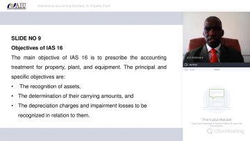 International Accounting Standard 16: Property, Plant