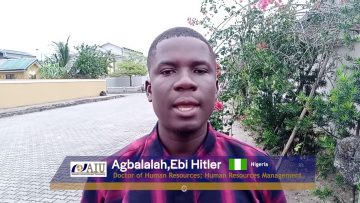 testimonial Ebi Hitler Agbalalah