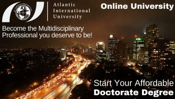 Earn Your Doctorate Degree Online with AIU.