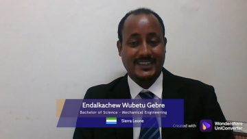 Testimonial by Endalkachew Wubetu