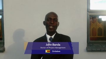 Testimonial by John Banda