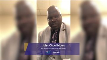 Testimonial by John Chuol Muon