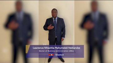 Testimonial by Lawrence Nsibandze mov