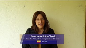Testimonial by Lia Azucena Buñay Toledo