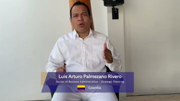 Testimonial by Luis Arturo Palmezano Rivero