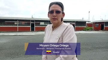 Testimonial by Miryam Ortega Ortega