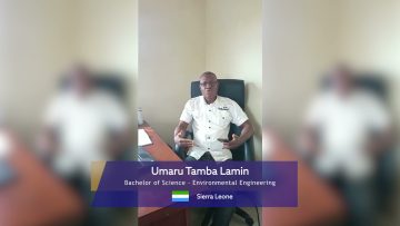 Testimonial by Umaru Tamba Lamin