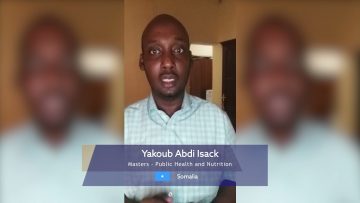Testimonial by Yakoub Abdi Isack