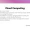 Introduction to cloud computing